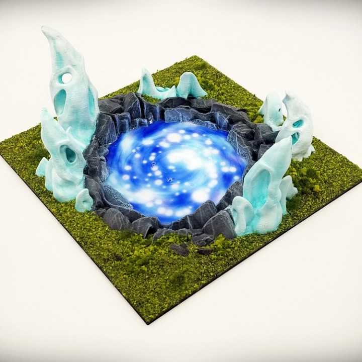 Mystic Pool with Ghost Stones - Tile Version image