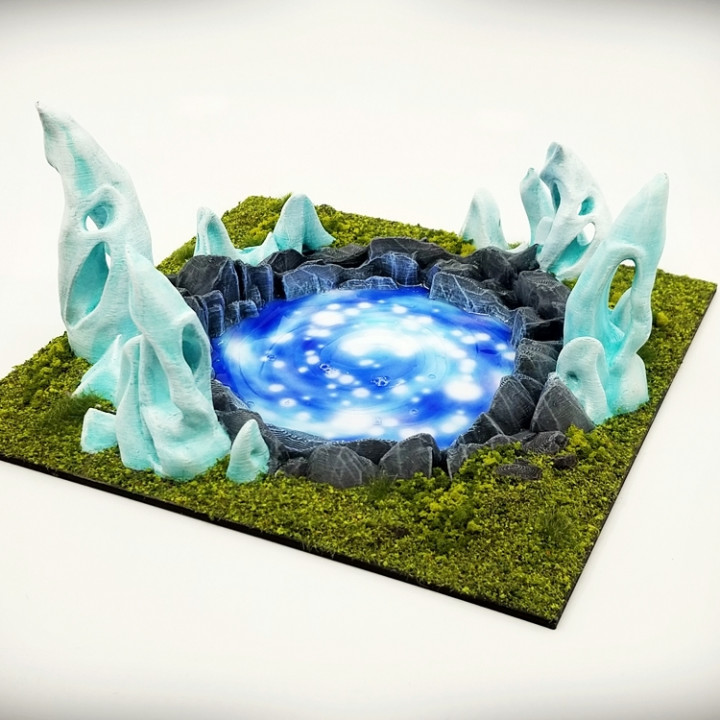 Mystic Pool with Ghost Stones - Tile Version image
