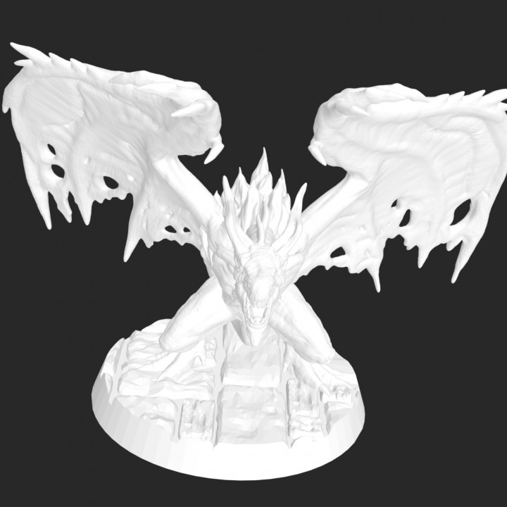 Flame drake for D&D