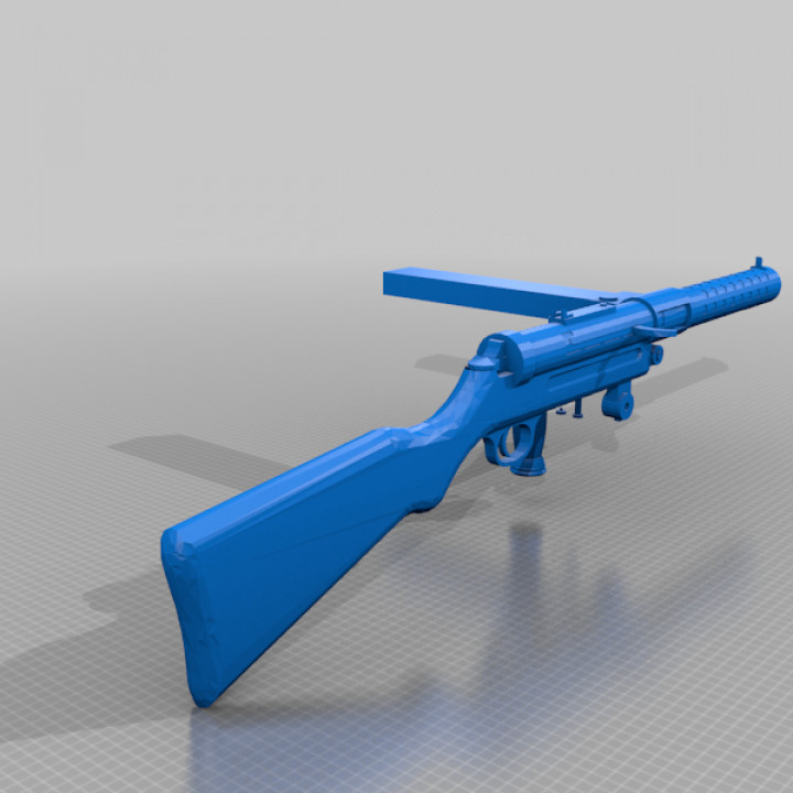 3D Printable Bergmann MP-18/MP-28 by Joshua Butler