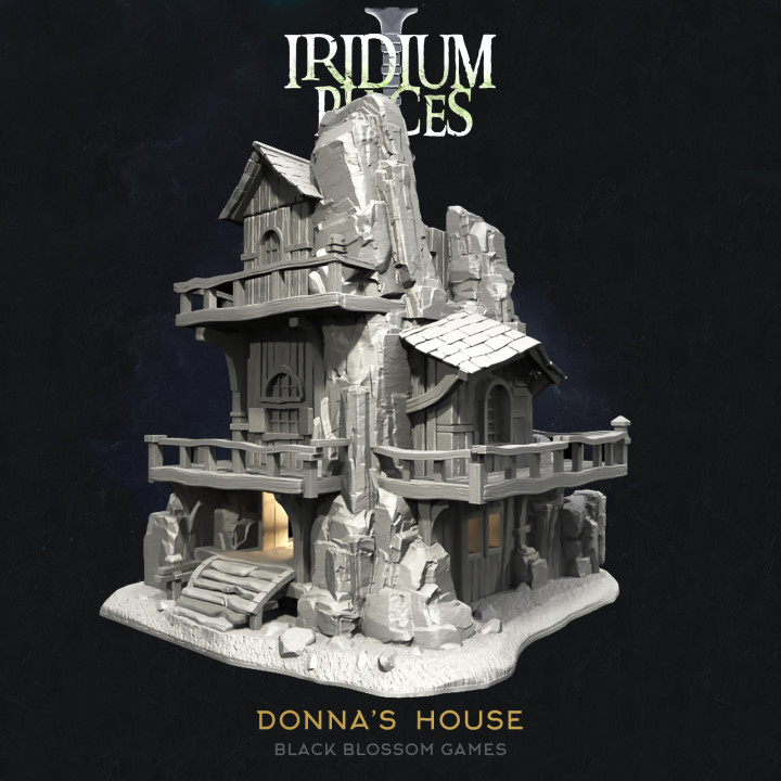 IDP01S08 Donna's House :: Iridium Places 1 :: Black Blossom Games image