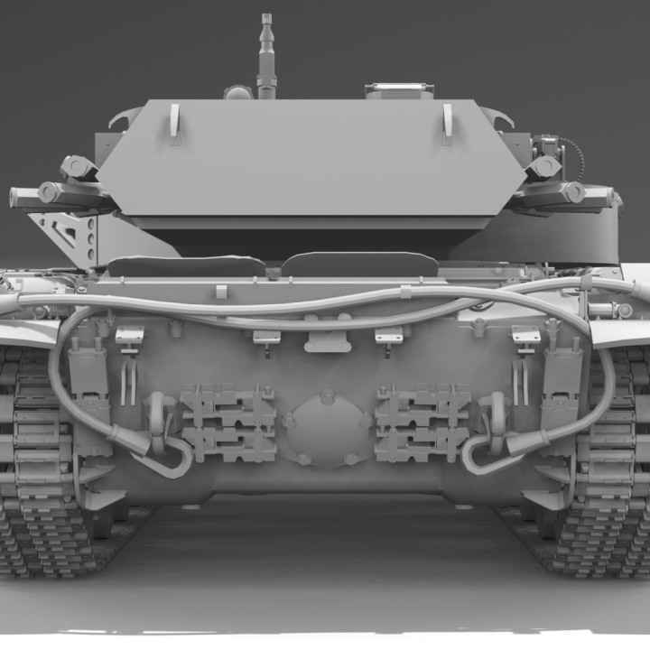 3D Printable T90 with Burlak turret by The Military Industrial Complex