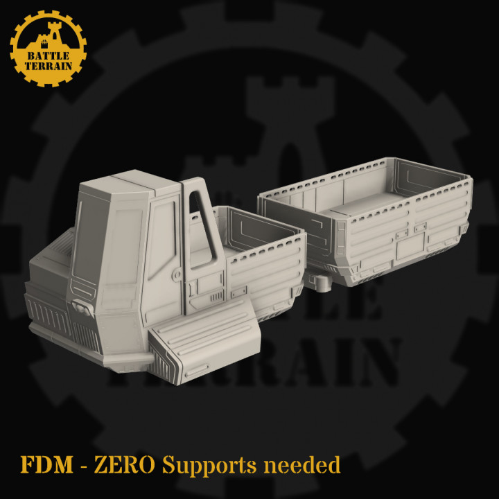 MK3A2 Cargo Hauler and Trailer image