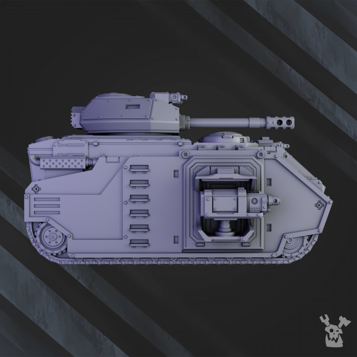 3D Printable Space Knights APC by dakkadakka.store