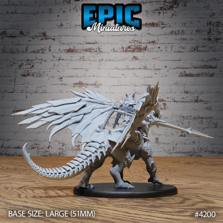 Armored Dragon & Rider / Legendary Drake / Mine Creature / Mountain Beast / Dragonborn / Draconic Army / Winged Evil Encounter image