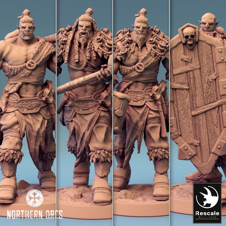 Pack Orc Soldiers Hammer