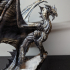 Metallic Dragon Silver print image
