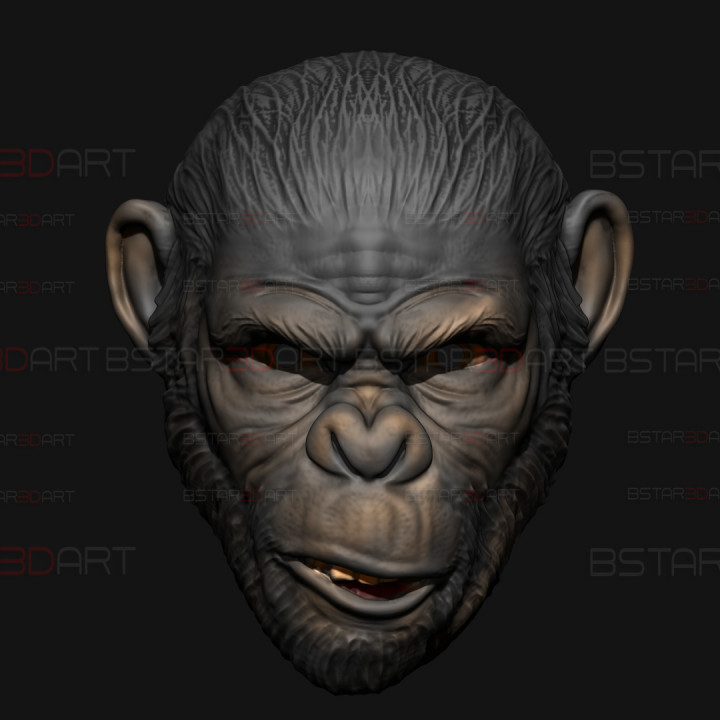 King Monkey Mask image
