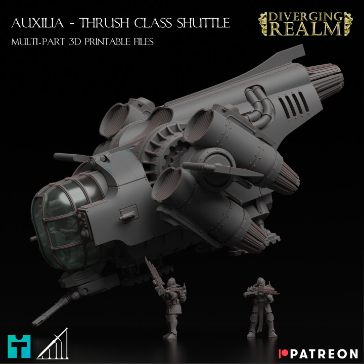 Auxilia - Thrush Class Shuttle