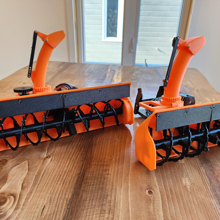 3D Printable DBM RC SNOWBLOWER M13 TO M10 AND M10 TO M13 FILE KIT by ...