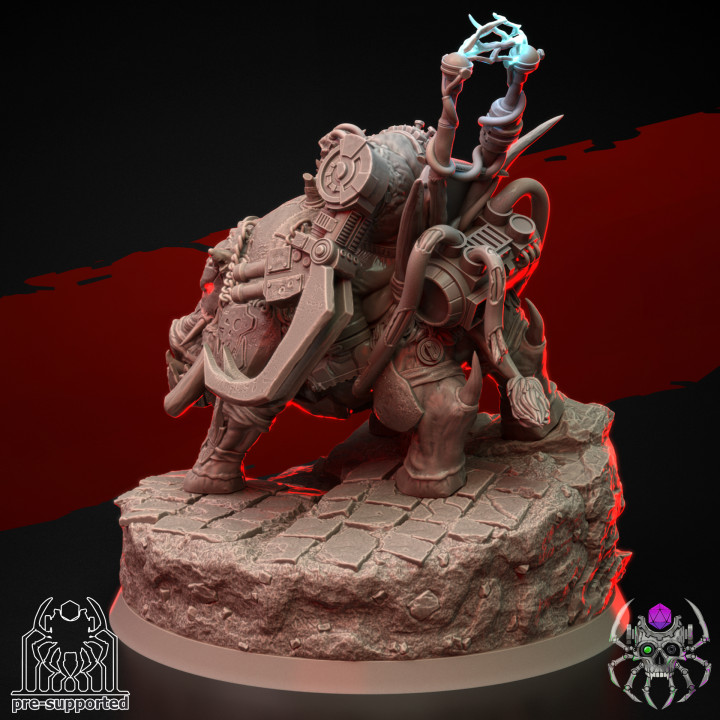 3D Printable Ork Raider by EightLegsMiniatures