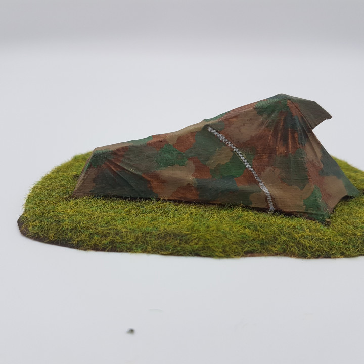 3D Printable One Man Hunting / Camping Tent / Boardgame / RPG by ...