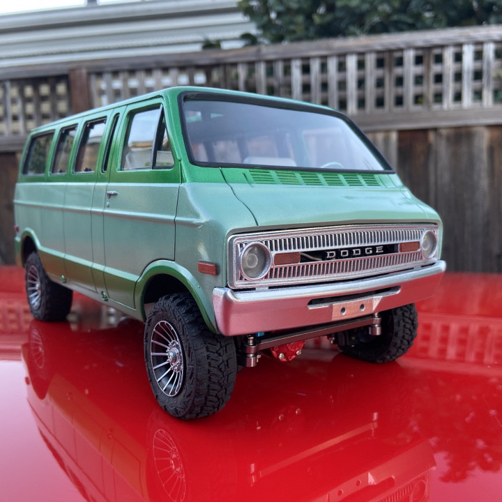 1973 Dodge Van Tamiya Lunchbox Body Grill