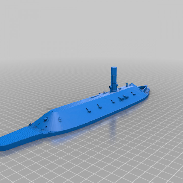 3D Printable CSS Virginia Diorama by Joshua Butler