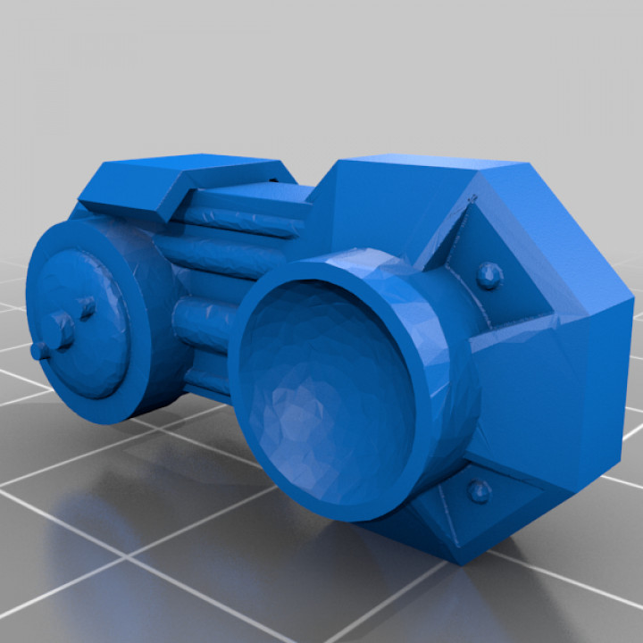 3D Printable Rogue Trader Redemptor by Joshua Butler