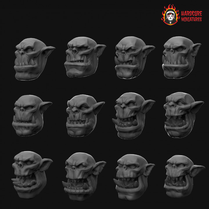 Space Orc Bare Heads image