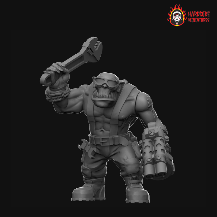 Space Orc Fury Heads image
