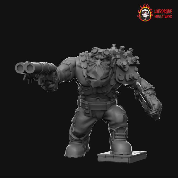 Space Orcs Pistol Hands Right image