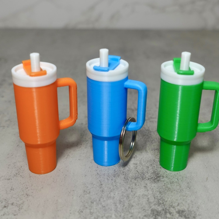 Trendy Cup Keychain