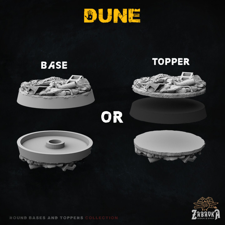 Dune - Hero Bases & Toppers image