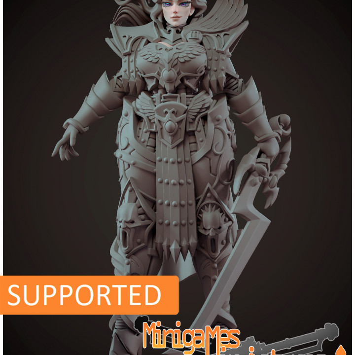 Emperor's daughters Fulgrim anime figurine