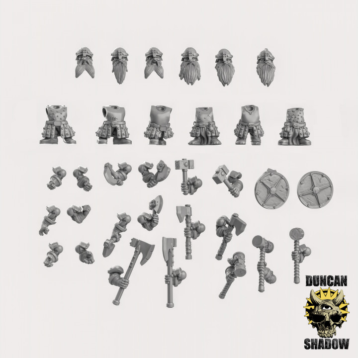 Dwarf Multipart Kit (Pre Supported) (M)