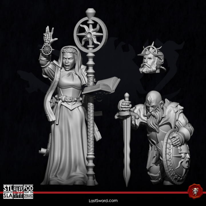Sun Knights and Priestess image