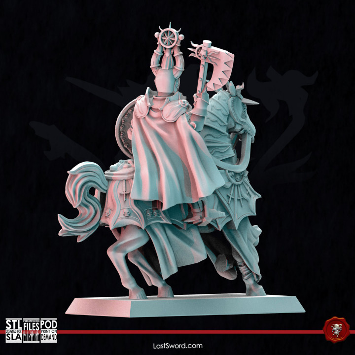 Sun Knights Grand Master on horse image