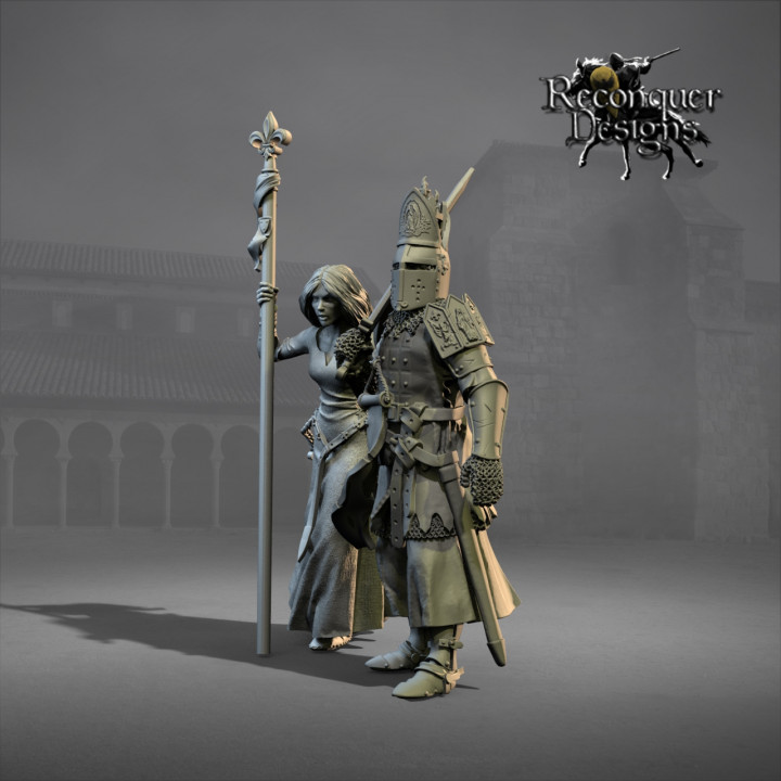 Knight and Damsel in Distress image