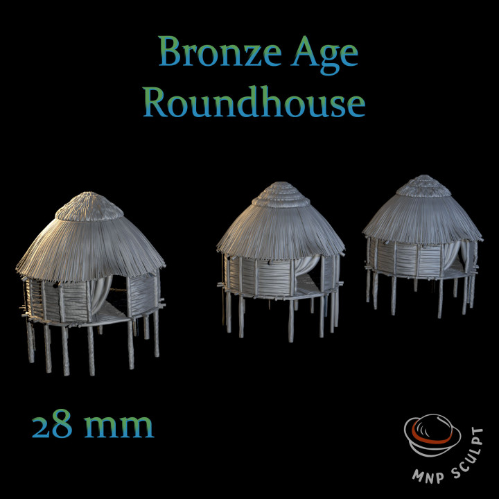 Bronze Age River`s Roundhouse image