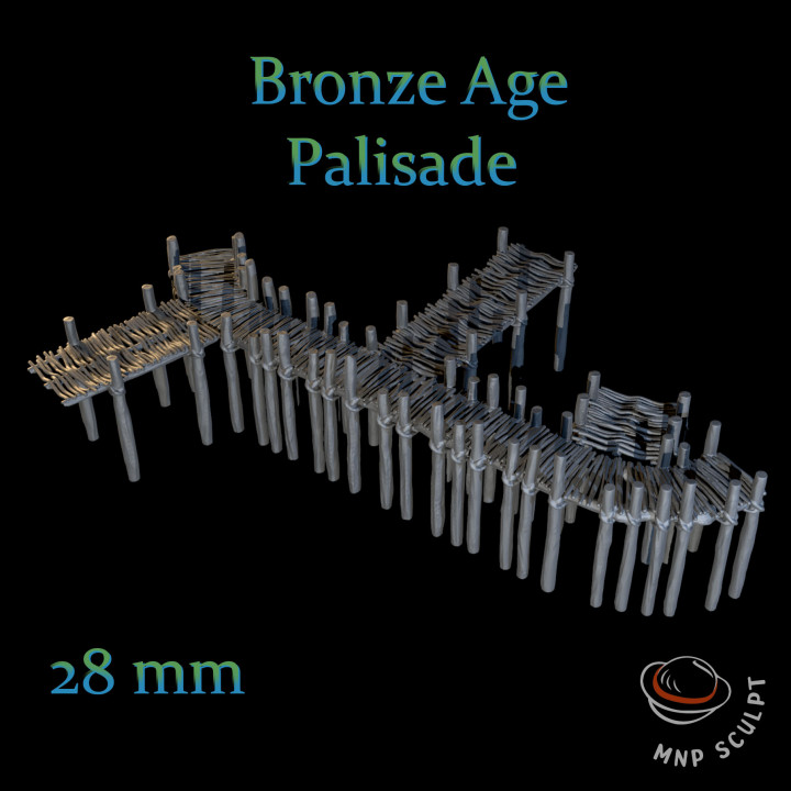 Bronze Age River`s Palisade image