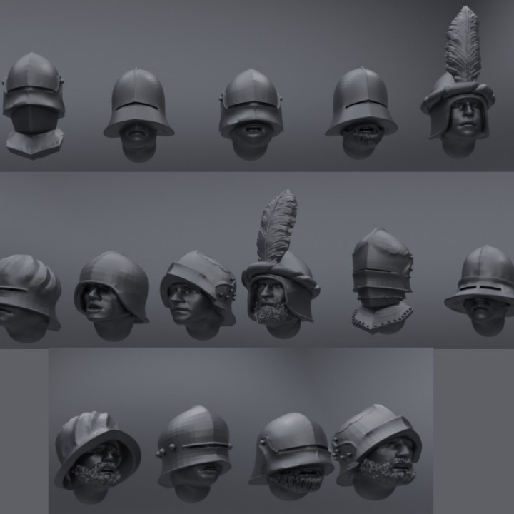Late 15th century Heads of the 2nd Kickstarter