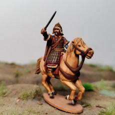 Picture of print of Hun Light Cavalry