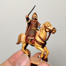 Picture of print of Hun Light Cavalry