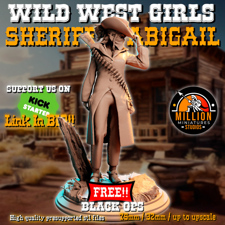 Free GIFT!! Sheriff Abigail - Black Ops image