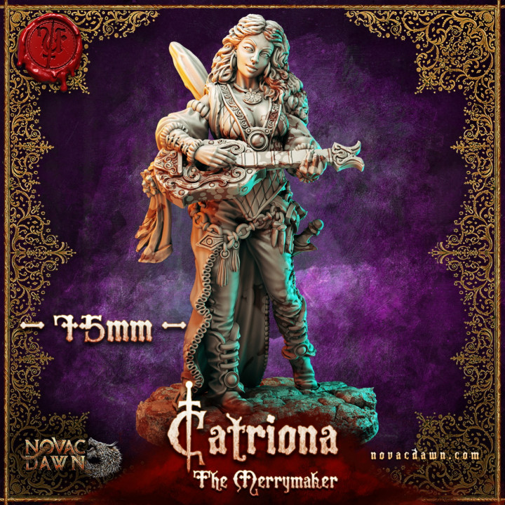 Catriona - The Merrymaker - 75mm