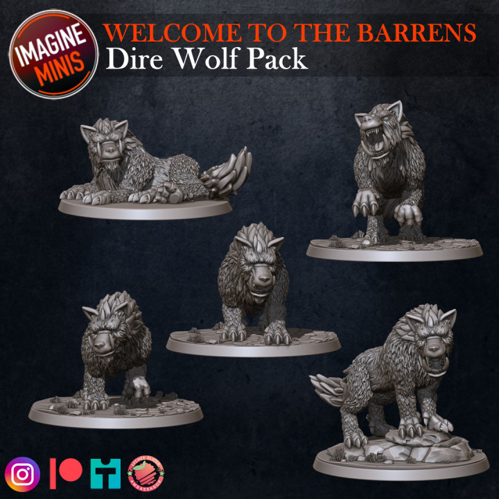 Welcome to the Barrens - DireWolf Pack image