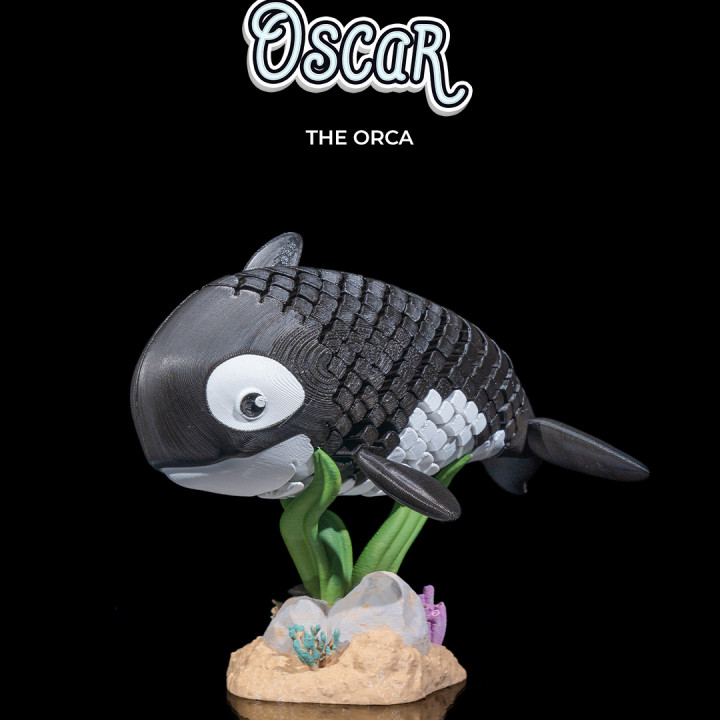 Oscar, the Orca image