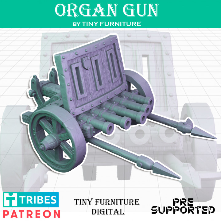 Organ Gun (Medieval Artillery)