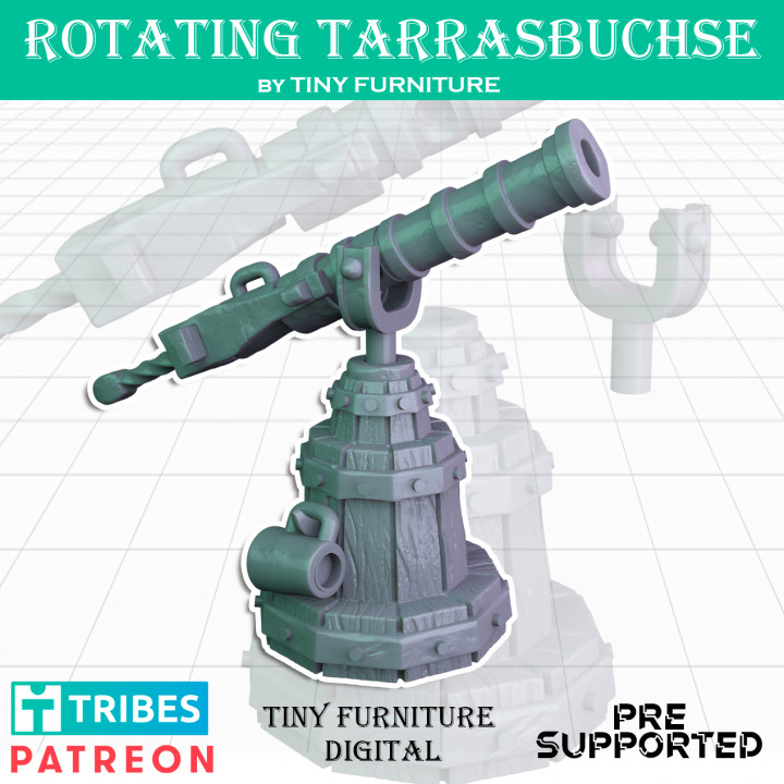 Rotating Tarrasbuchse (Medieval Artillery) image