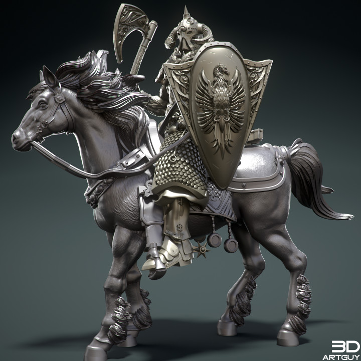 Mounted Warrior image