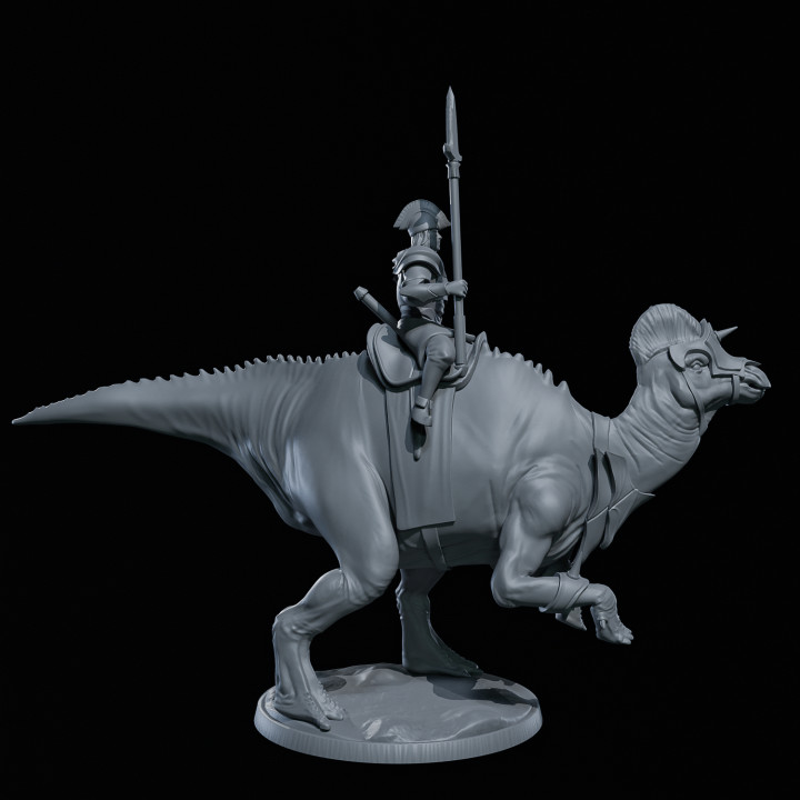 3D Printable magnapaulia mount lancer by Dinoworld