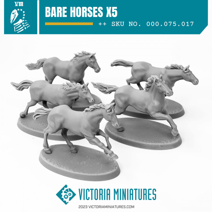 Bare Horses x5