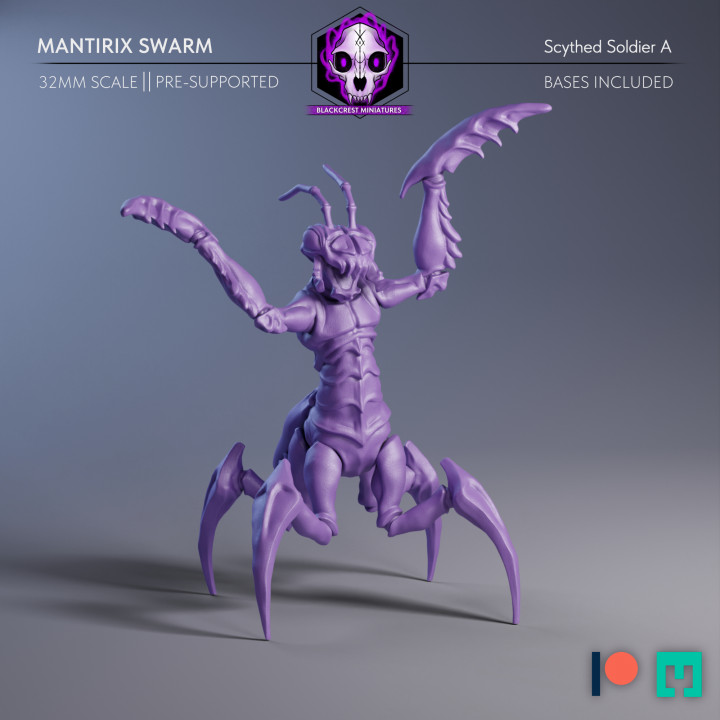 Mantirix Swarm | Scythed Soldier A