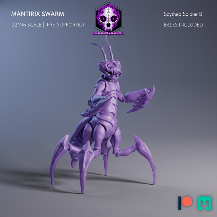 Mantirix Swarm | Scythed Soldier B