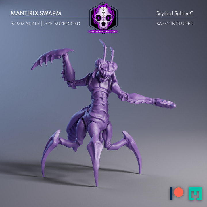 Mantirix Swarm | Scythed Soldier C