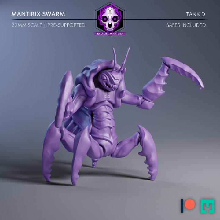 Mantirix Swarm | Scythed Tank D