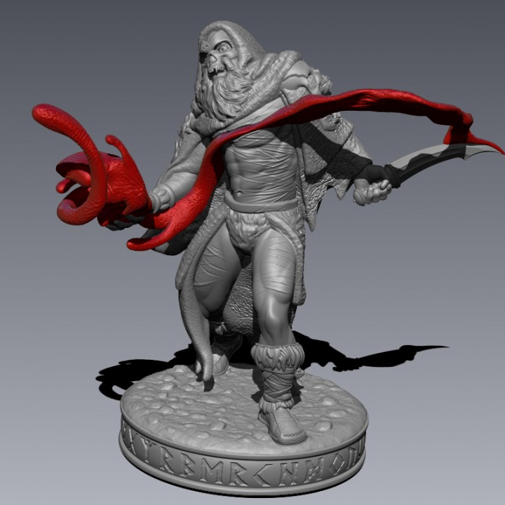 Half Giant Blood Mage (40mm)