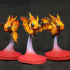 Fire Scamps - 3 versions [Pre-supported] print image