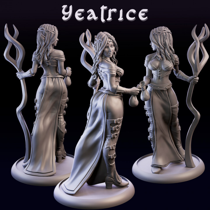 Yeatrice - Female Fantasy Elves I + NUDE image
